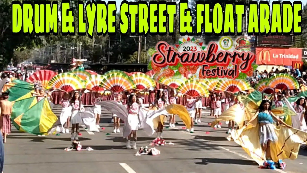 STRAWBERRY FESTIVAL 2023 FLOAT & CULTURAL PARADE FULL VIDEO