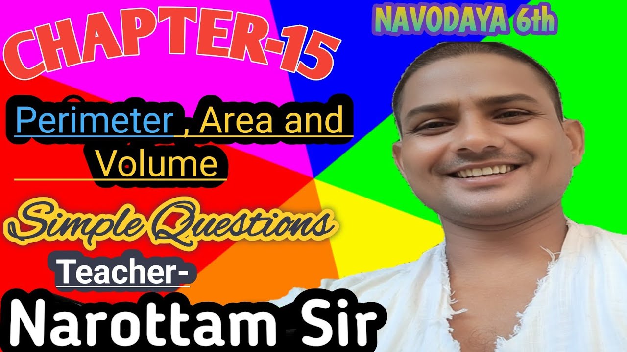 Perimeter , Area and Volume / परिमाप , क्षेत्रफल और आयतन #* Simple Questions by NP SIR 