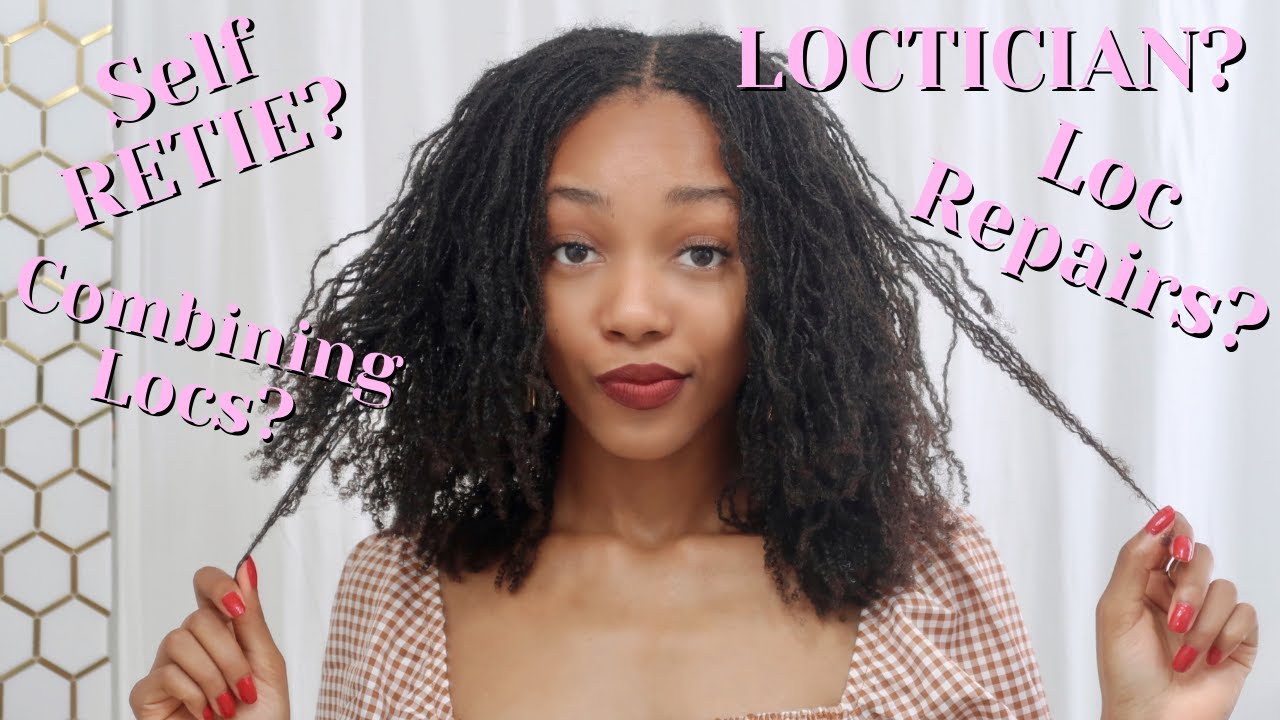 Loc REPAIRS, COMBINING, SELF RETIE STRUGGLES | D.I.Y.Microlocs FAQ'S