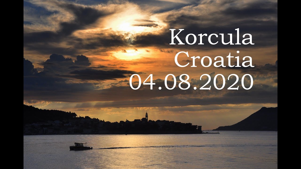 oChorwacji.pl: wyspa Korcula 04.08.2020