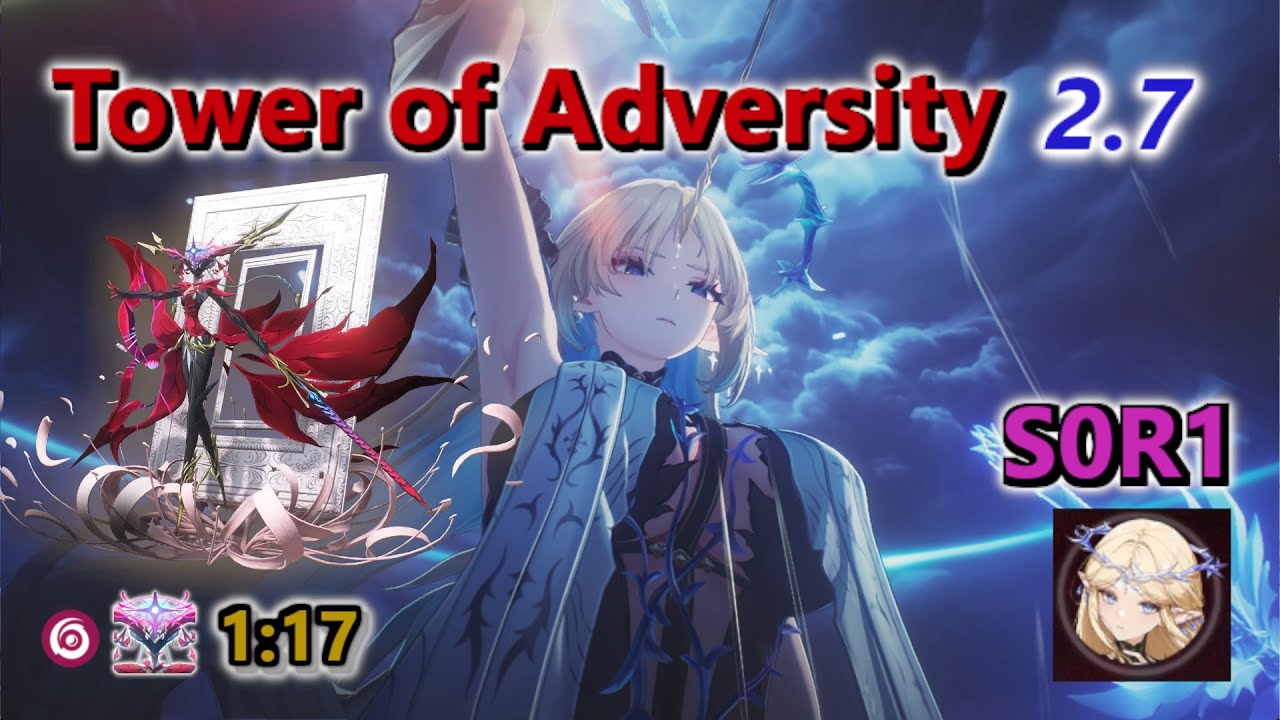 WuWa 2.7 ToA | Cartethyia Solo Hecate | S0R1 | Tower of Adversity | Wuthering Waves 2.7