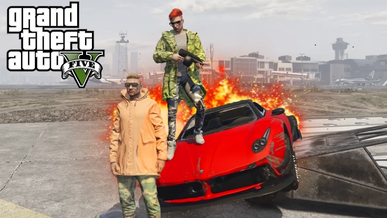 ONDERWEG STUNTEN! - (GTA V Online Multiplayer)
