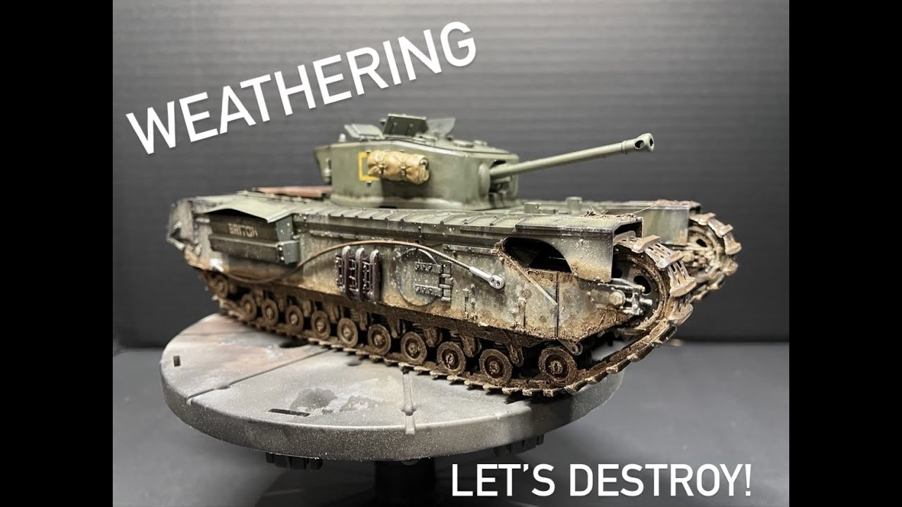 LETS FINISH: Tamiya 1/35 Churchill British MBT!