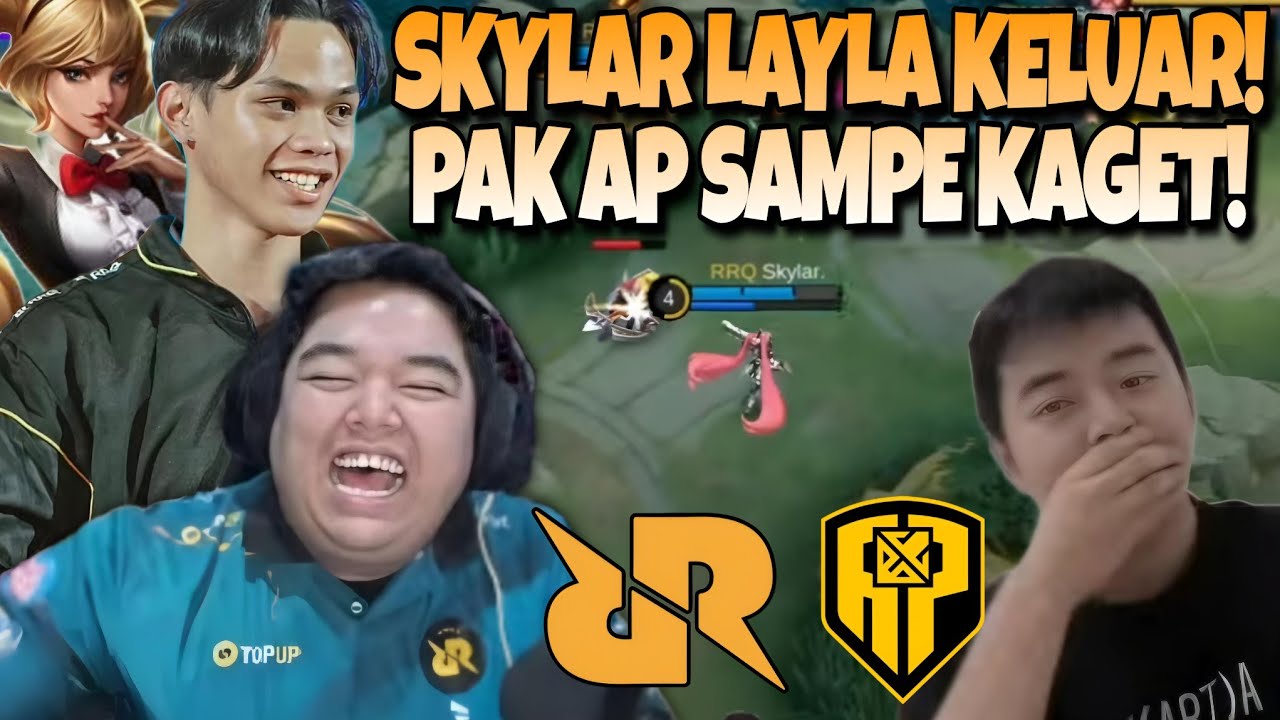 LAYLA SKYLAR KELUAAR LAWAN BOSS TERAKHIR !! PAK AP SAMPE KAGET !! RRQ VS APBREN MATCH 1 - GOF