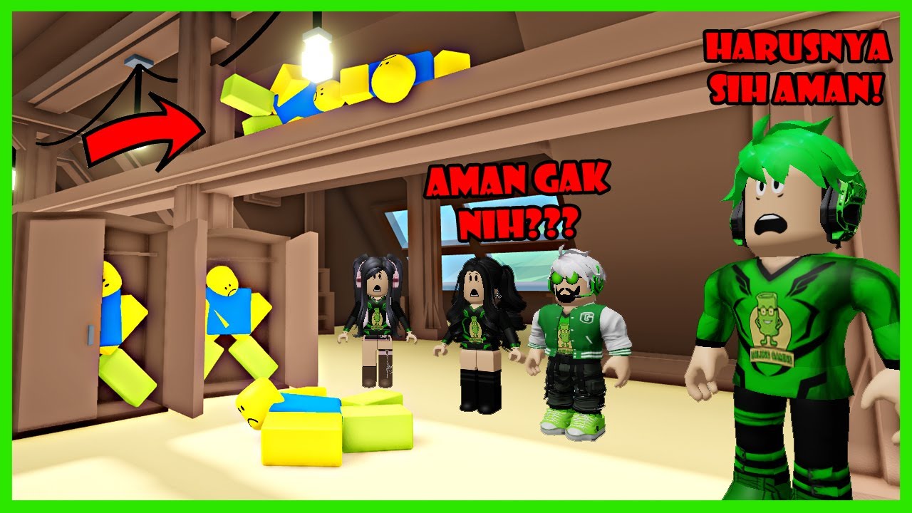 Aku Berhasil Sembunyikan Mayat Di Tempat Paling Sulit Dijangkau 😱 - Roblox Hide The Body