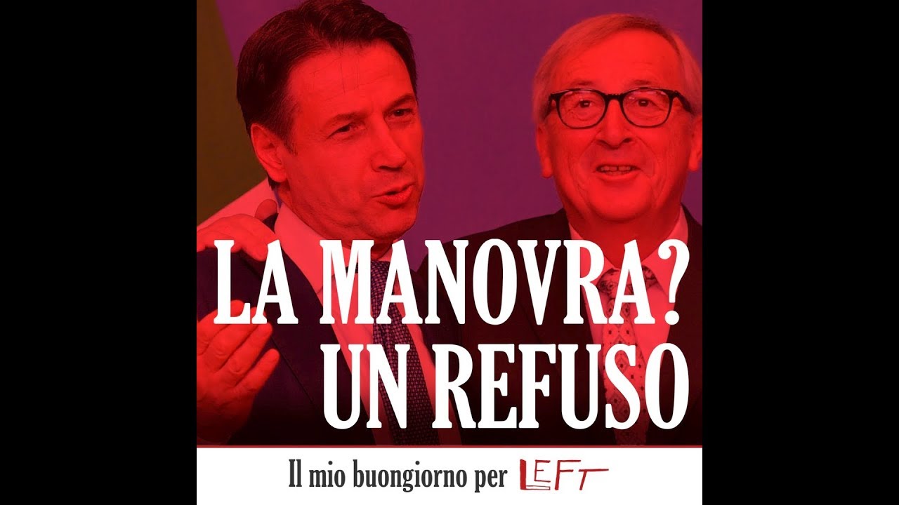 Una manovra a forma di refuso