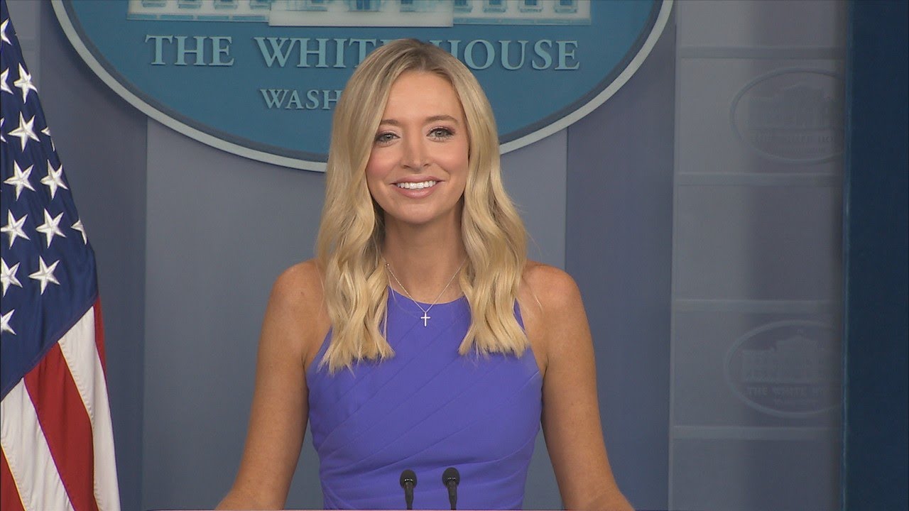 08/13/20: Press Secretary Kayleigh McEnany Holds a  Press Briefing