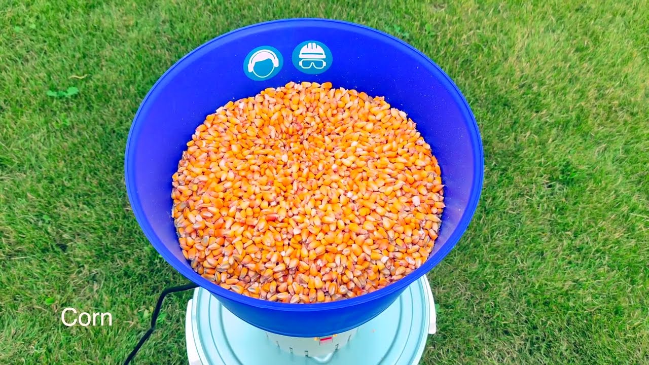 EVERYGROW Electric Grain Mill Grain Corn, Flour Mill Grinder for Home, Wheat Grinder.