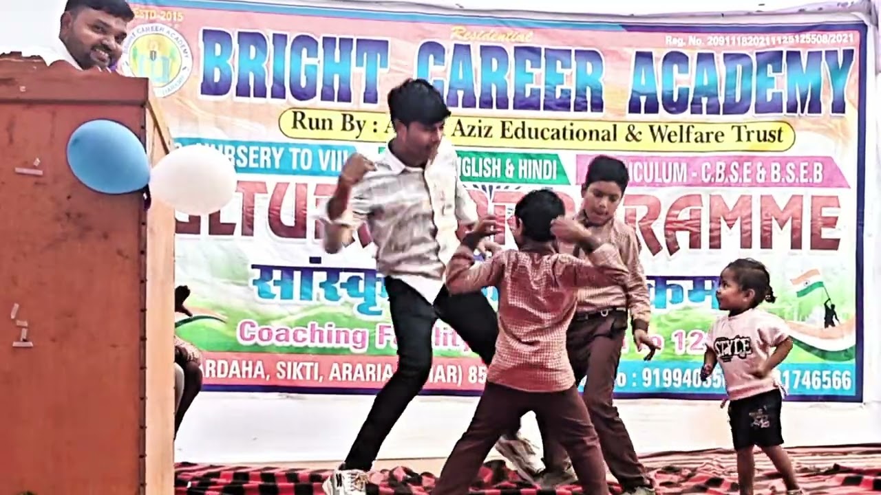 Krish Ka Gana Sunega Cover Dance Bright Career Academy Bardaha 26 January 2026 
