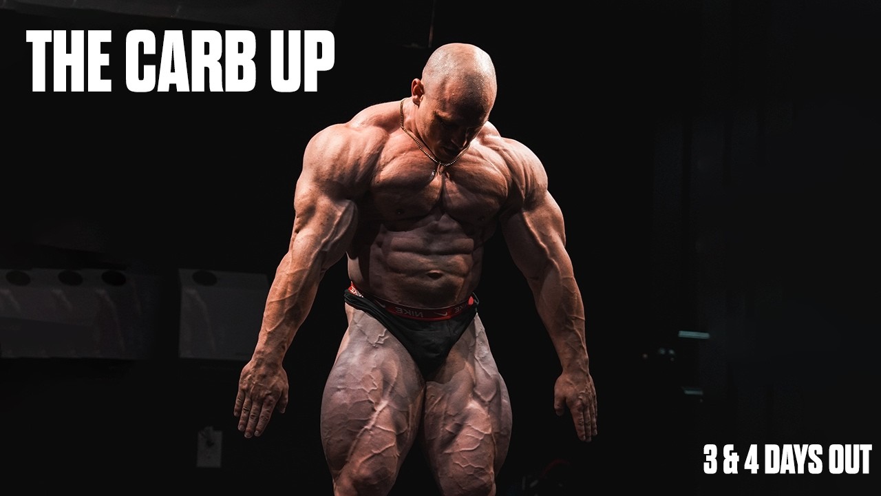 Carb Up Before Show Day | Posing Practice & Grocery Run | 3 & 4 Days Out | Martin FItzwater