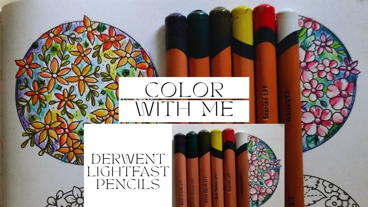 My most  satisfying colored pencil - Derwent Lightfast in Johanna Basford's Small Victories|