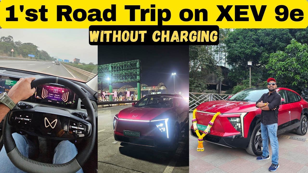 SHOCKING RANGE 😱 1st Road Trip on MAHINDRA XEV 9e - Real World Test with Family !