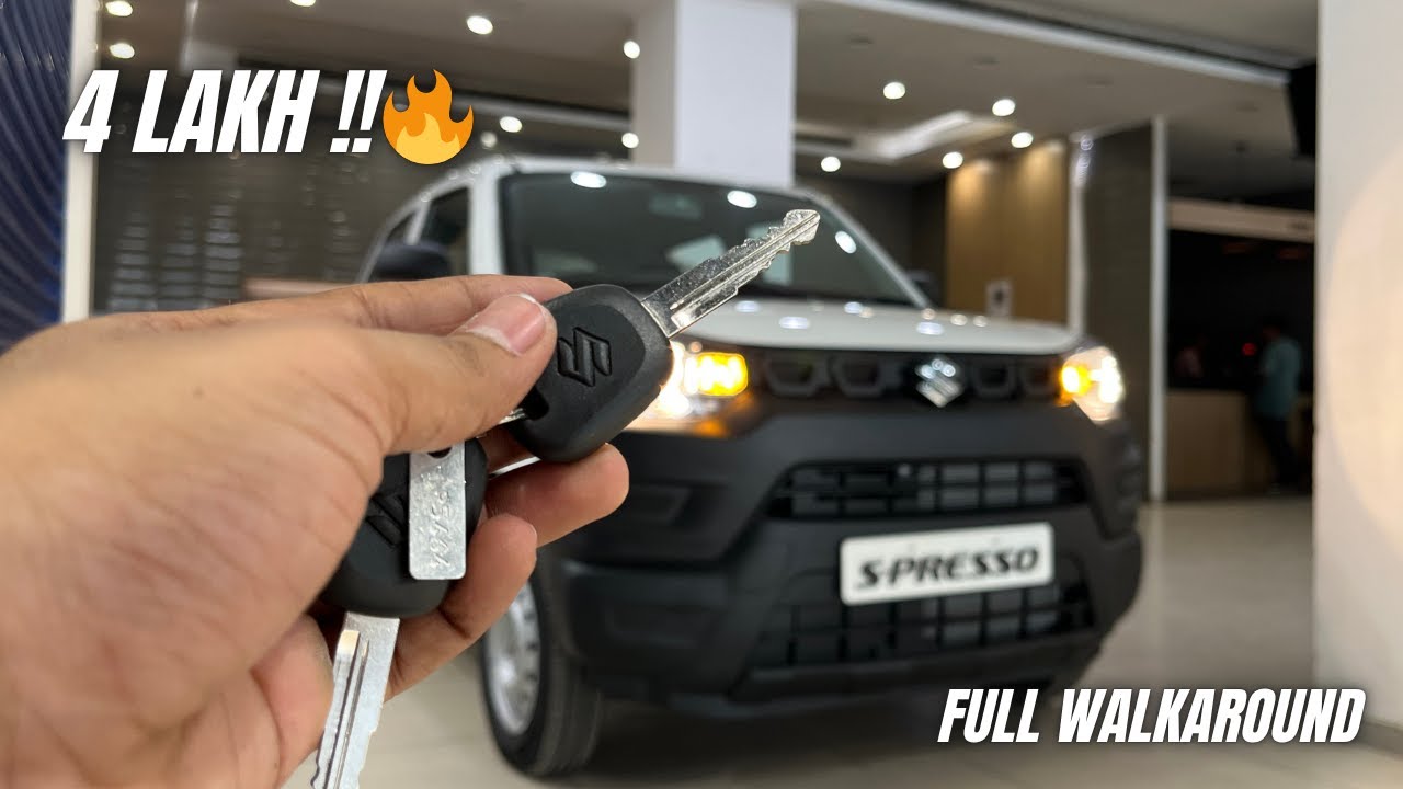 मोटरसाइकिल की कीमत में SUV! 😱🔥 Maruti S-PRESSO STD 2025 Full Walkaround | REDLINE RITUALS