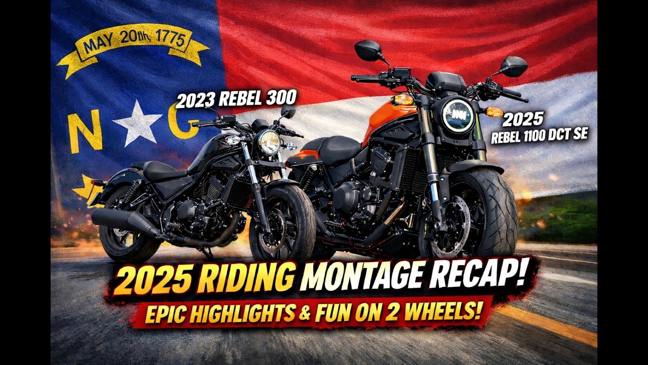 🏍️ 2025 RIDING RECAP | Two Rebels. One Year. Built, Ridden, Evolved. 🔥