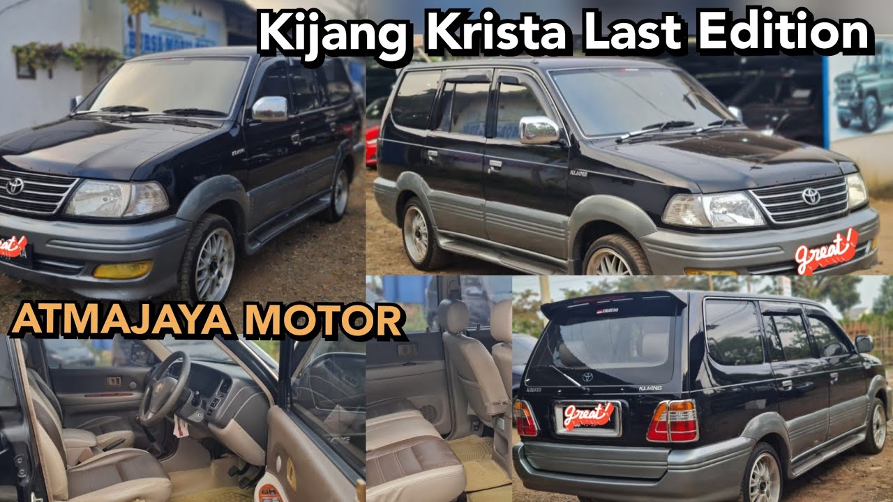 Mengenal Lebih Dekat MPV Legendaris Kijang Krista 2.0 EFI 2003-2004 Last Edition | ATMAJAYA MOTOR