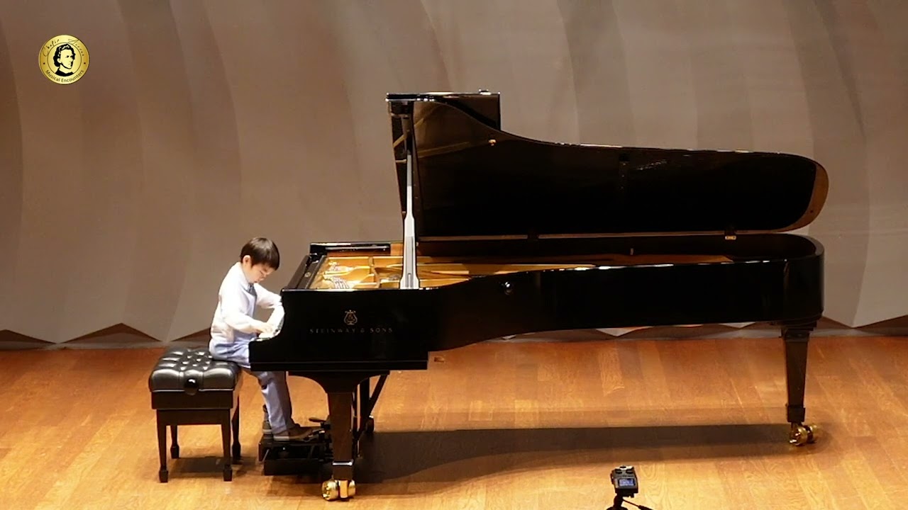 Caden Chan's piano performance at the 2022 Chopin Avenue Piano Competition Winners Concert in Poland