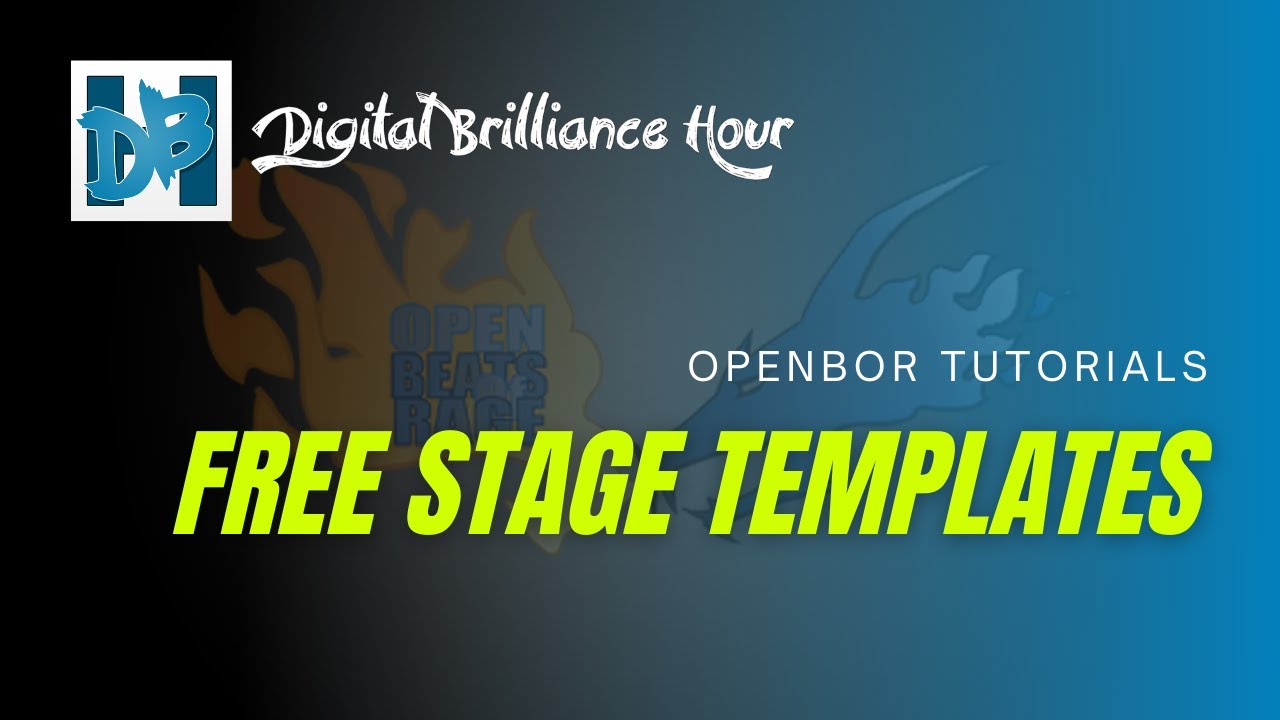 OpenBOR Tutorials - Free Stage Building Templates!!