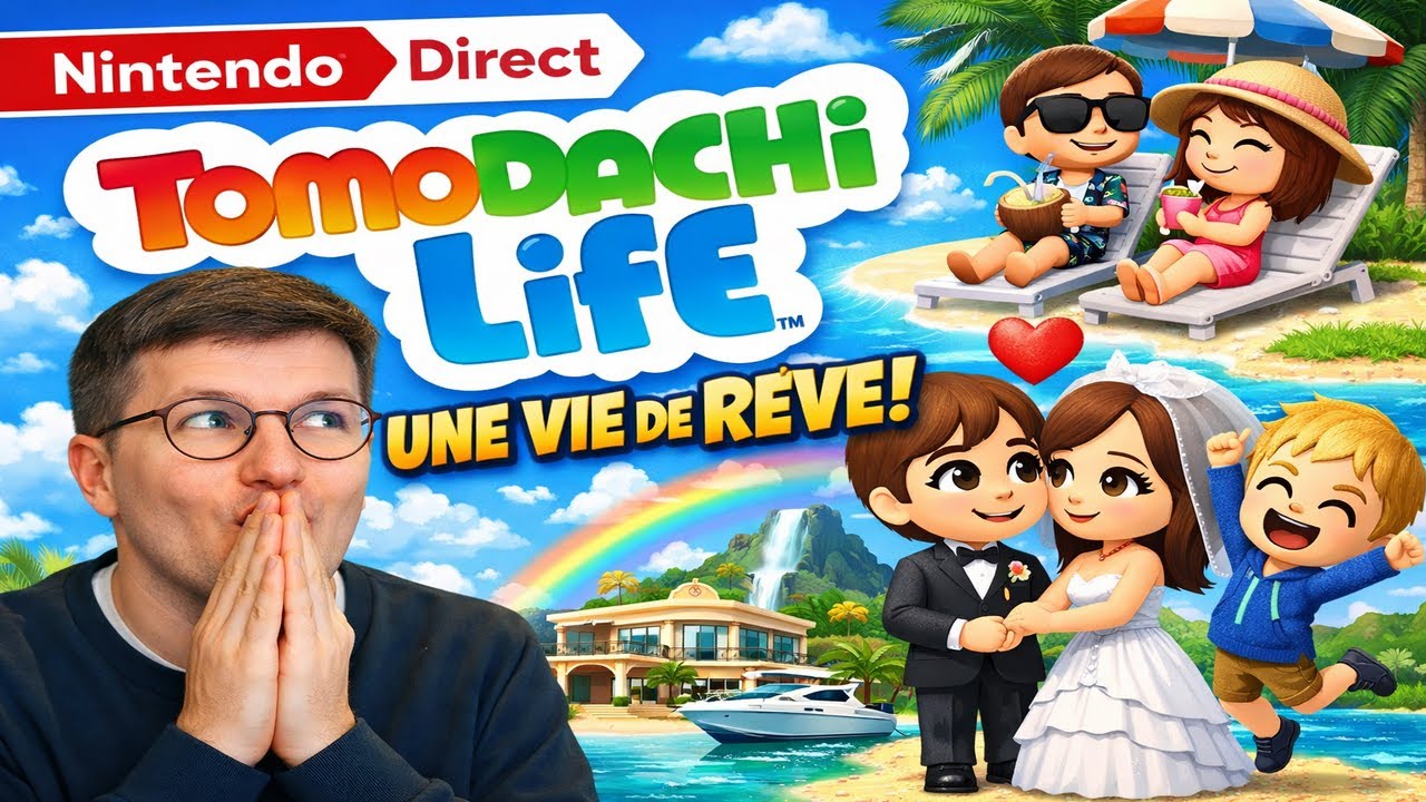 🔴 Nintendo Direct : Tomodachi Life une vie de reve !!!