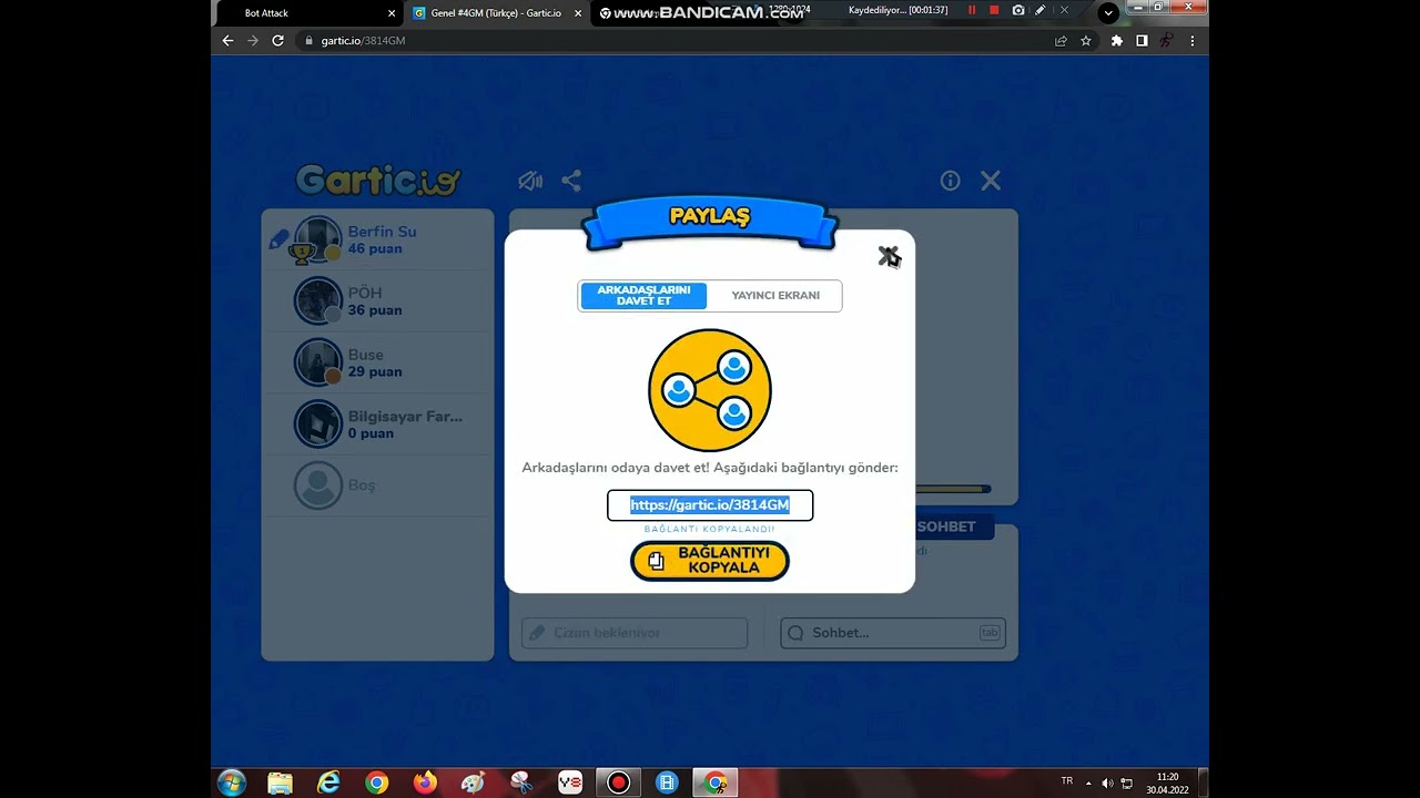 Gartic.io Bot nasıl koyarız