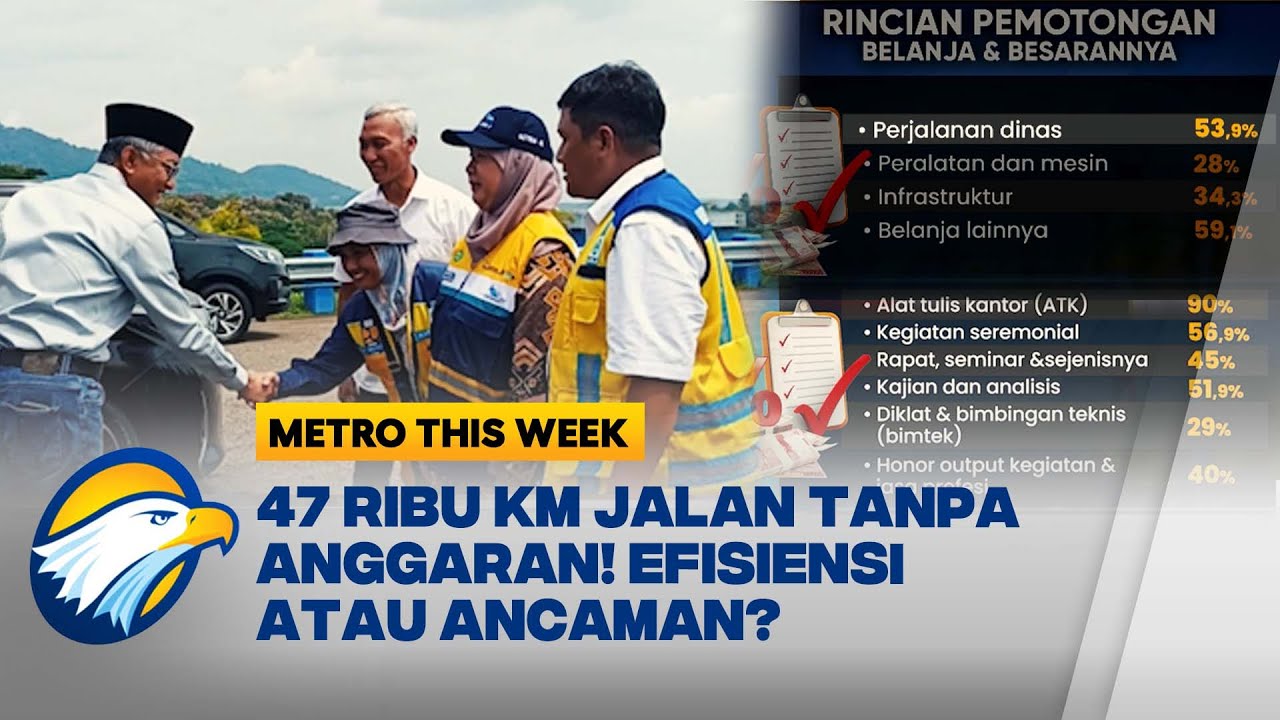 Menkeu Hapus Anggaran Pemeliharaan Jalan 47.000km - [Metro This Week]