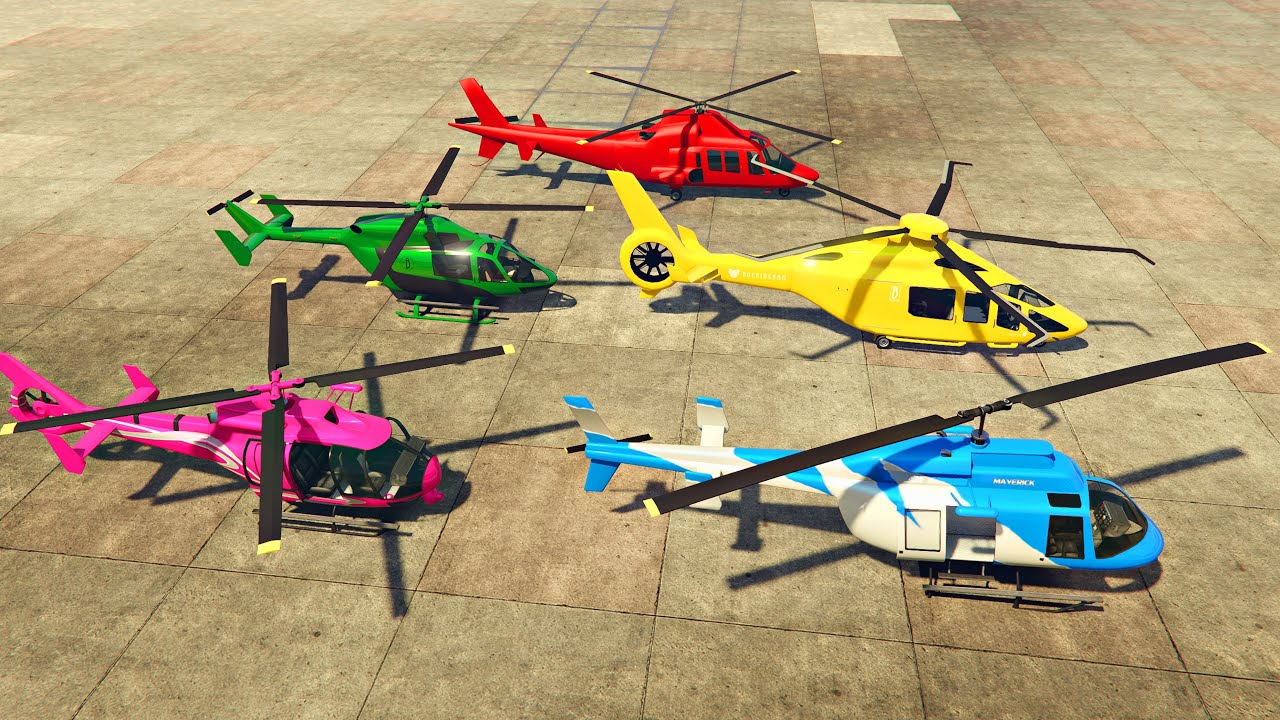 GTA V HELICOPTERS PS5 PRO GAMEPLAY! (NO COMMENTARY)
