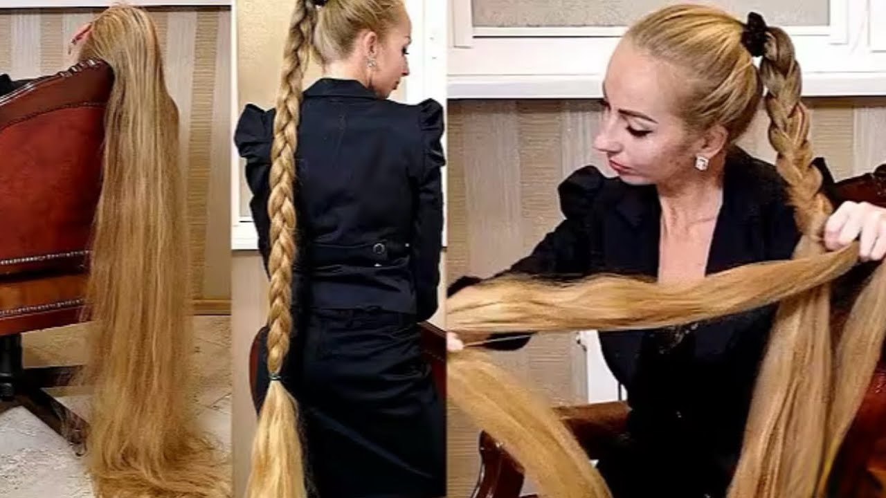 Office Rapunzel / Super Long Blond Hair