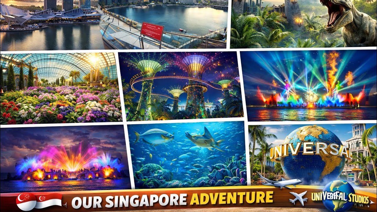 The Best of Singapore | Views, Lights & Adventures 🌆🌊 #Dine&Dash Adventures 🫶🏼