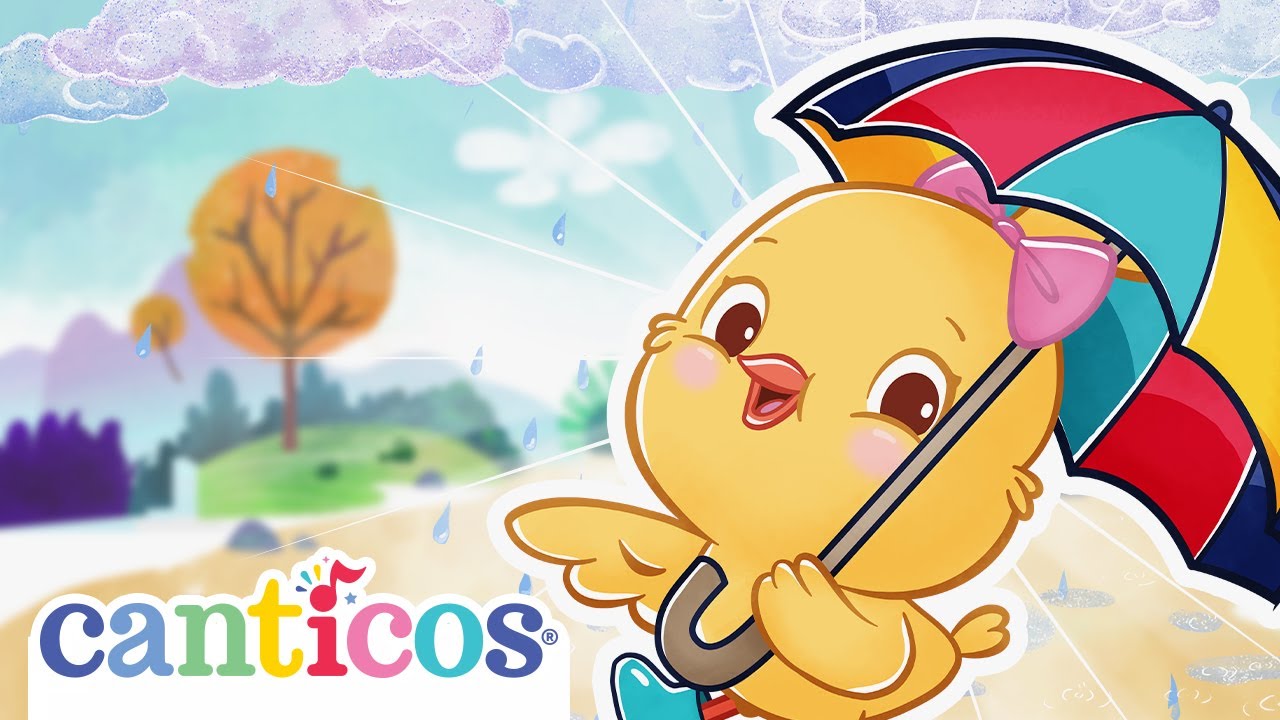 Que llueva, que llueva 🐥☔ | Spanish songs | Canciones infantiles para cantar de @canticosworld