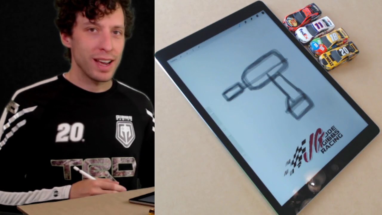 Learn to Draw with Boris: Dewalt Impact Wrench