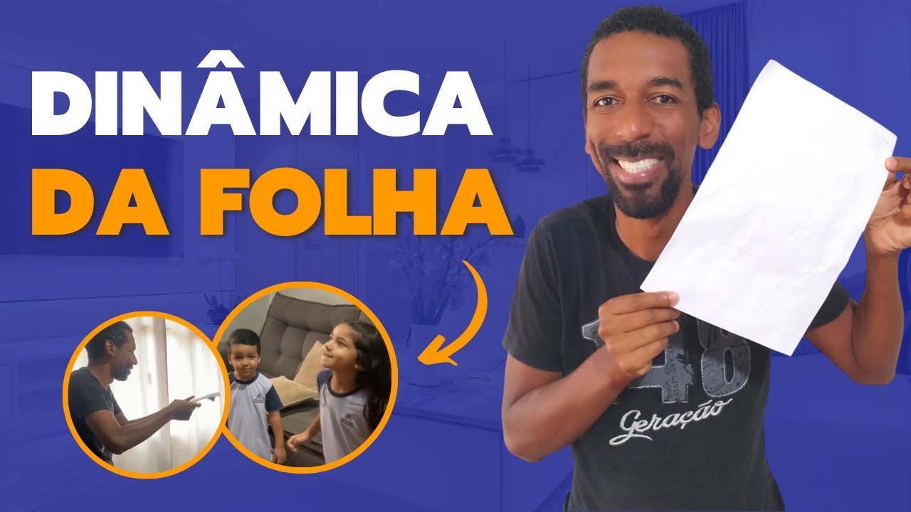 Dinâmica da Folha | Quebra Gelo e Brincadeiras Divertidos