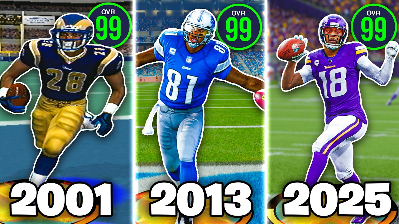 Scoring A Touchdown With The BEST Player In EVERY Madden!