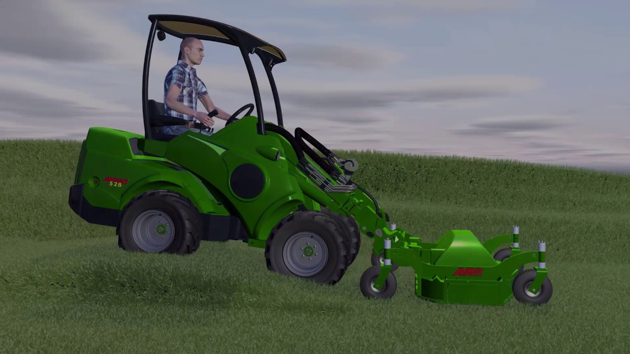 Avant attachments: Lawn Mower 1500