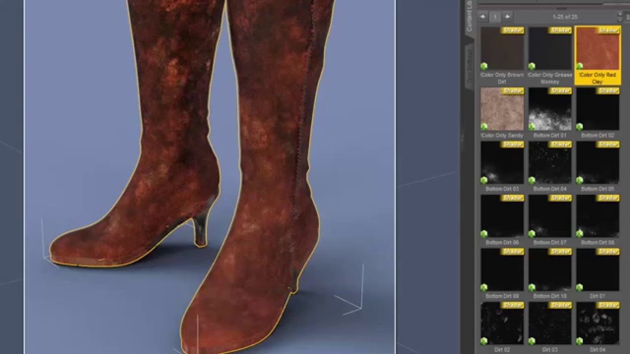 DAZ Studio Geometry Shell Tutorial