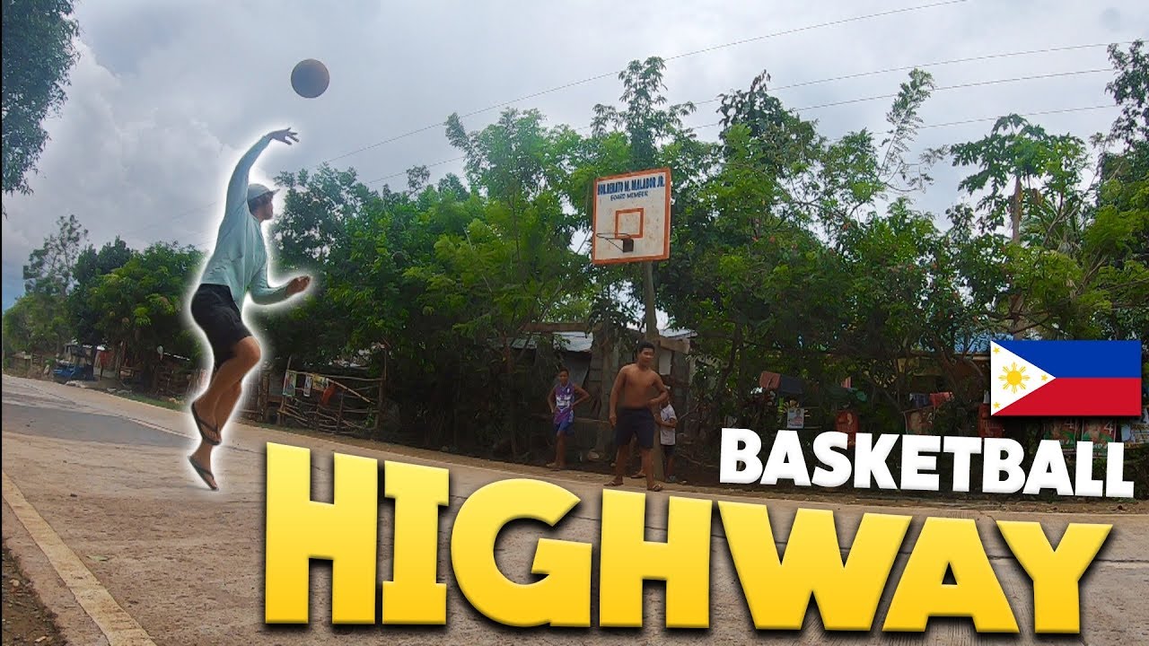 Foreigner First Filipino Province Basketball on HIGHWAY!?