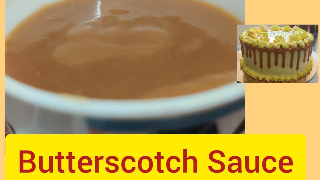 Butterscotch Sauce Recipe#butterscotchcake #crazyshades