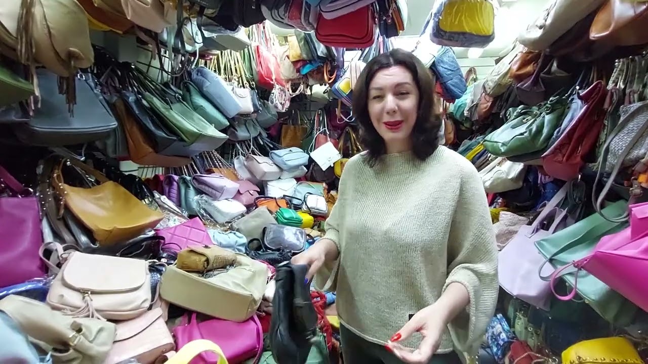 ИТАЛЬЯНСКИЕ КОЖАНЫЕ СУМКИ  У ОКСАНЫ. 👜 👜 СУМКИ НА ЛЮБОЙ ВКУС И ЦВЕТ 👜 1 ЧАСТЬ  РЫНОК  САДОВОД 👜 👜👜