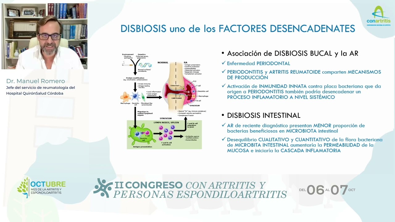 II Congreso Personas con Artritis y Espondiloartritis_La microbiota en enfermedades reumáticas