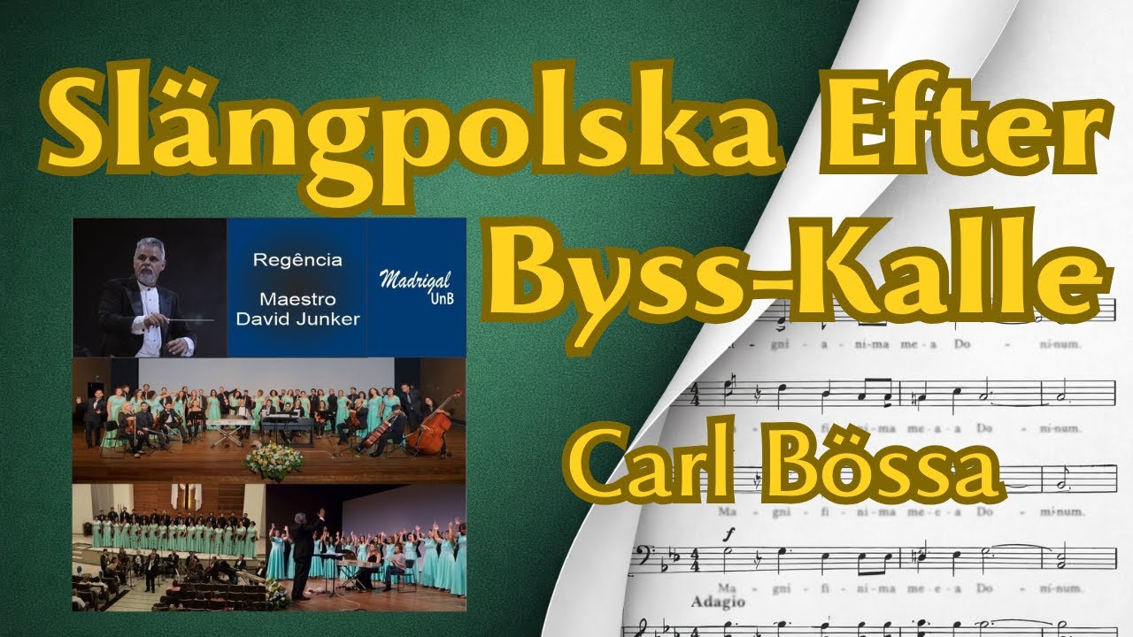 (SCORE) Slängpolska efter Byss-Kalle | Carl Bössa | Hans Gardemar | Madrigal UnB (SATB)