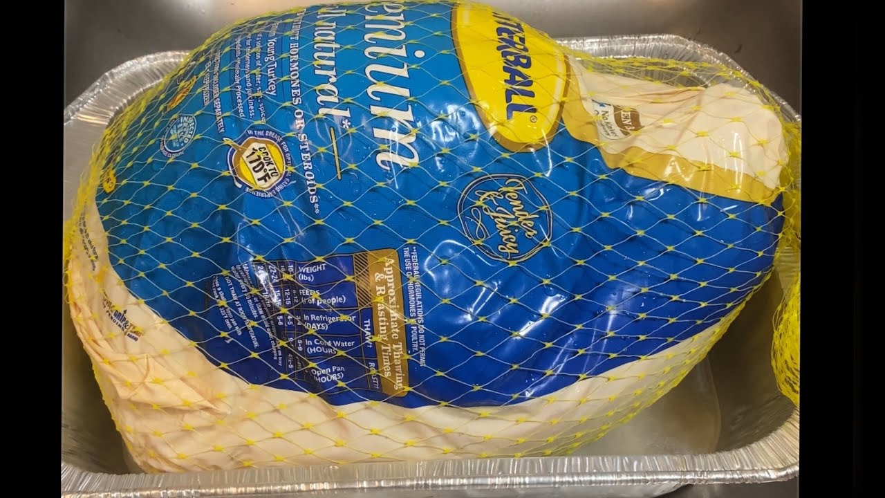 The perfect way to clean and wash turkey before prepping 