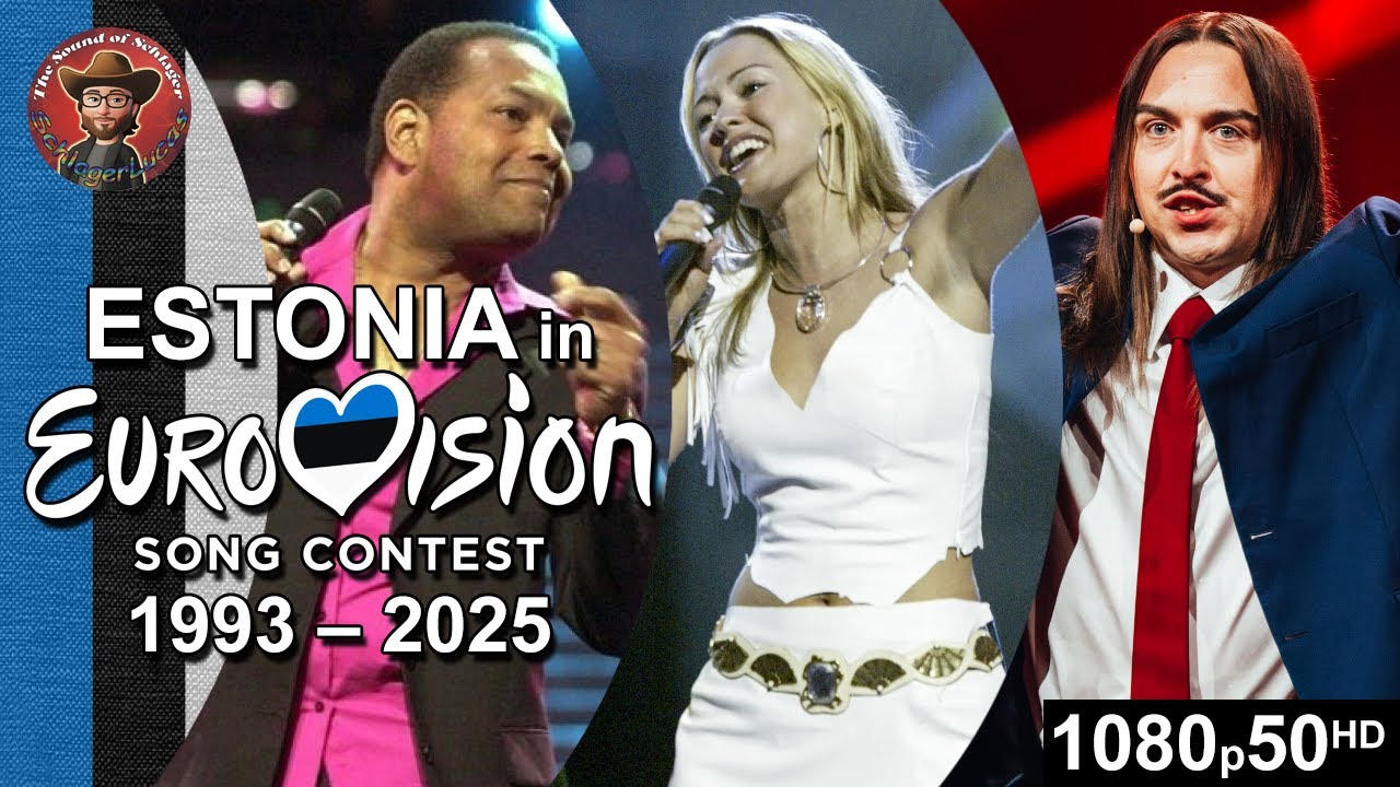 Estonia 🇪🇪 in Eurovision Song Contest (1993-2025)