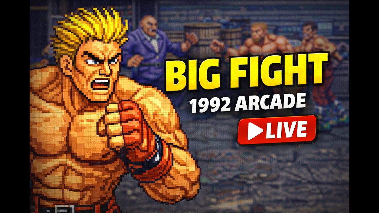 Big Fight: Big Trouble in the Atlantic Ocean (1992) Arcade | Full Gameplay Live Stream