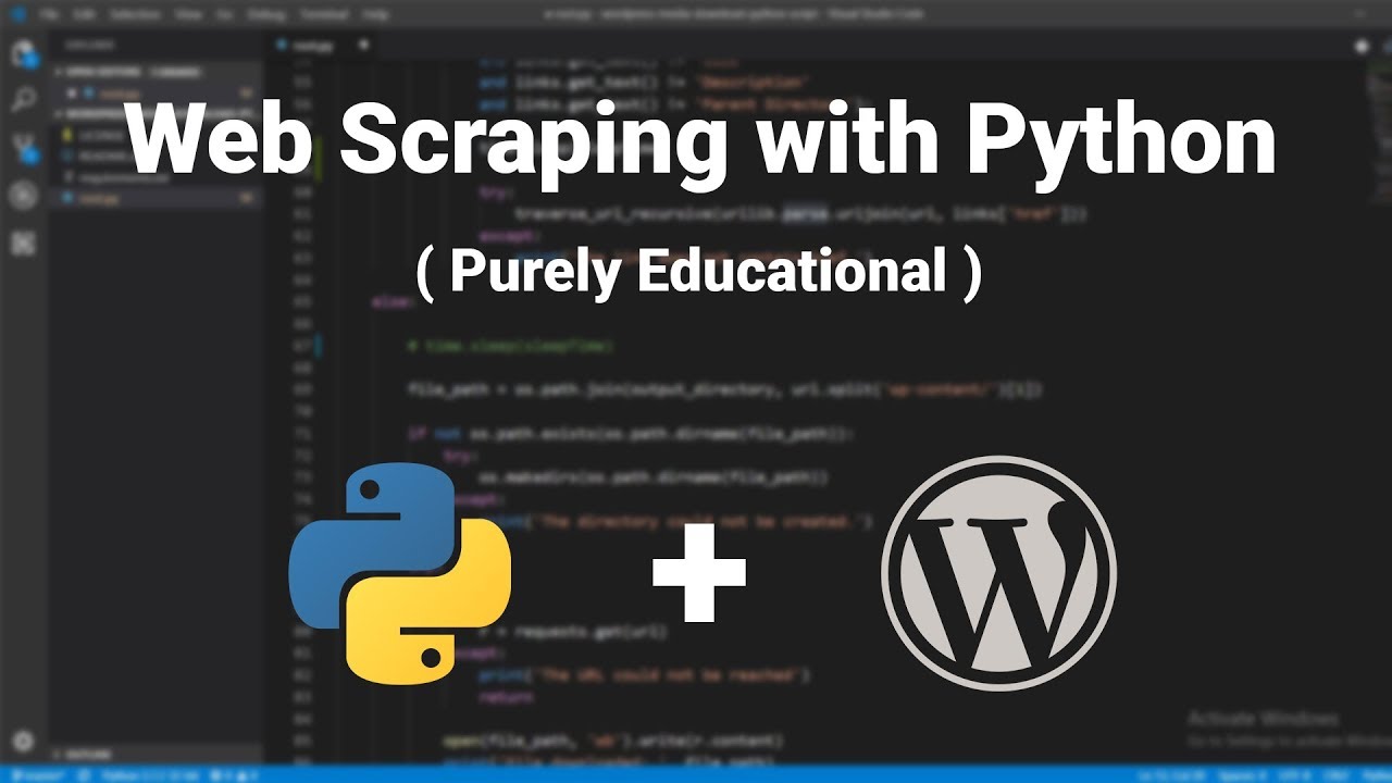 How to download All WordPress Media (using Python Web Scraping)