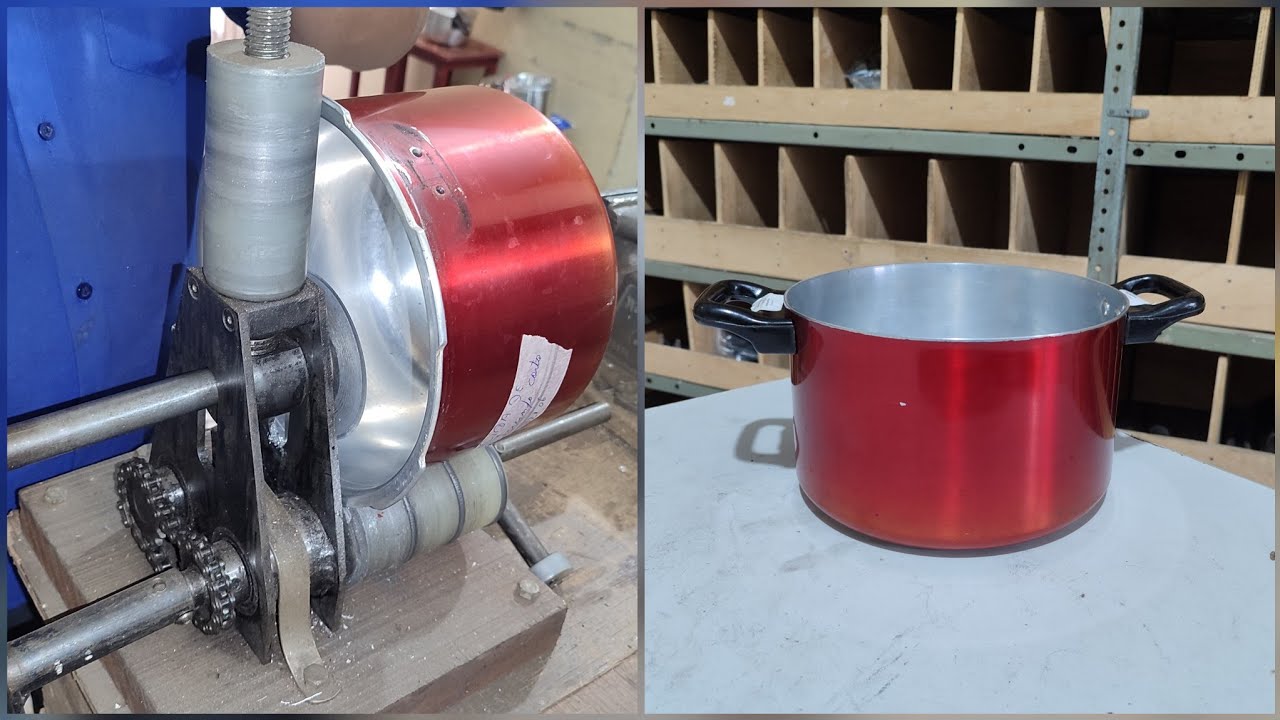 MÁQUINA MANUAL DE CORTAR PANELA DE PRESSÃO