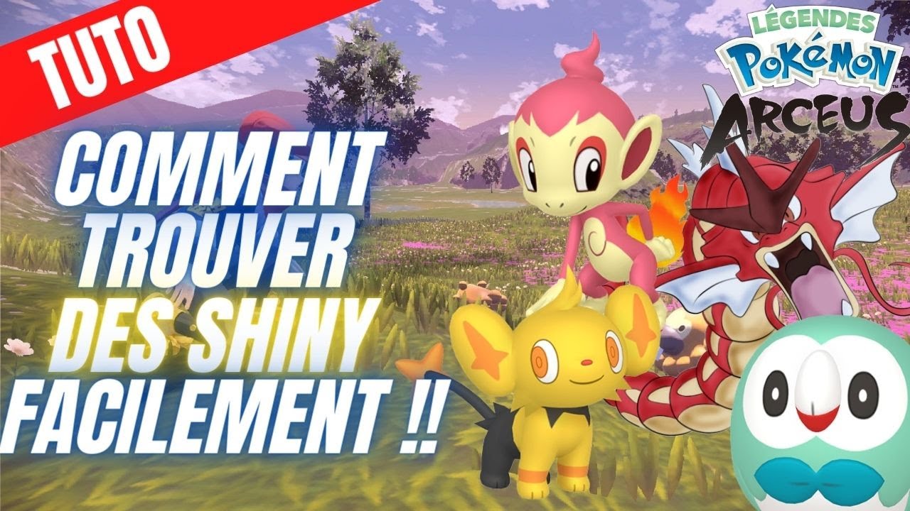 TUTO COMMENT AVOIR DES SHINY DANS POKEMON LEGENDES ARCEUS [ GUIDE ]😱 MEILLEURE TECHNIQUE 😱