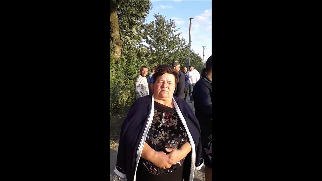 Протест с.Жабиня день перший