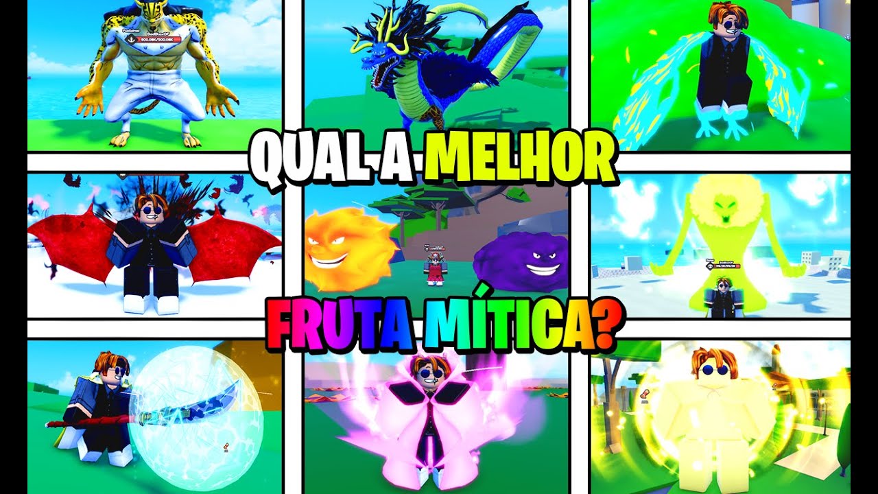 QUAL A MELHOR FRUTA MÍTICA NO ONE FRUIT SIMULATOR ATUALMENTE? - ROBLOX