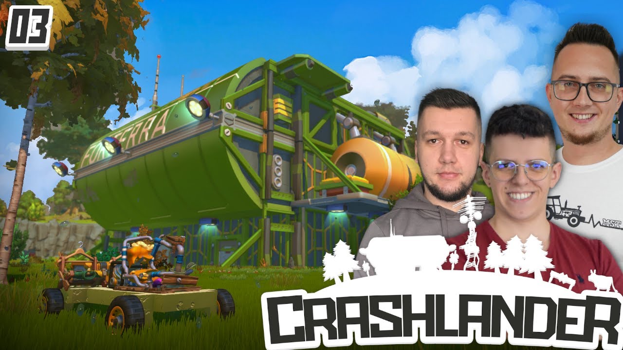 Budujemy AUTO i jedziemy na MAGAZYN?! [odc. 3] CRASHLANDER [SEZON 2]