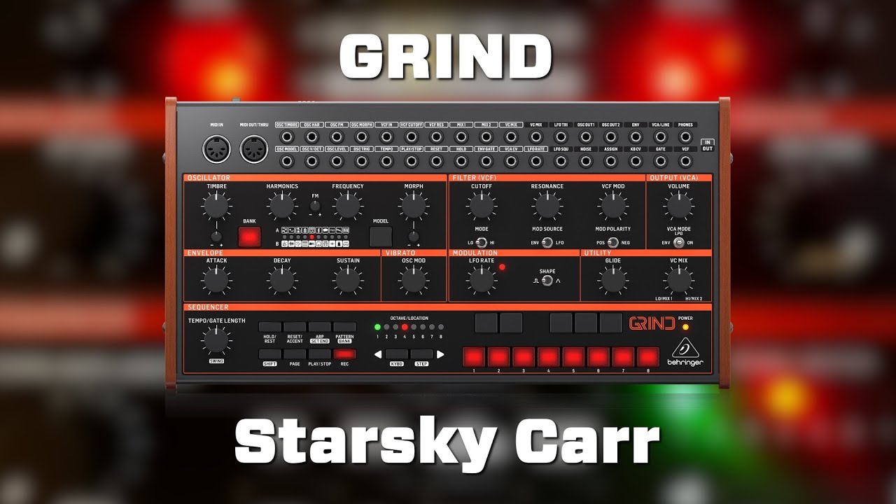 Behringer Grind All Oscillator Models // Sounds only demo