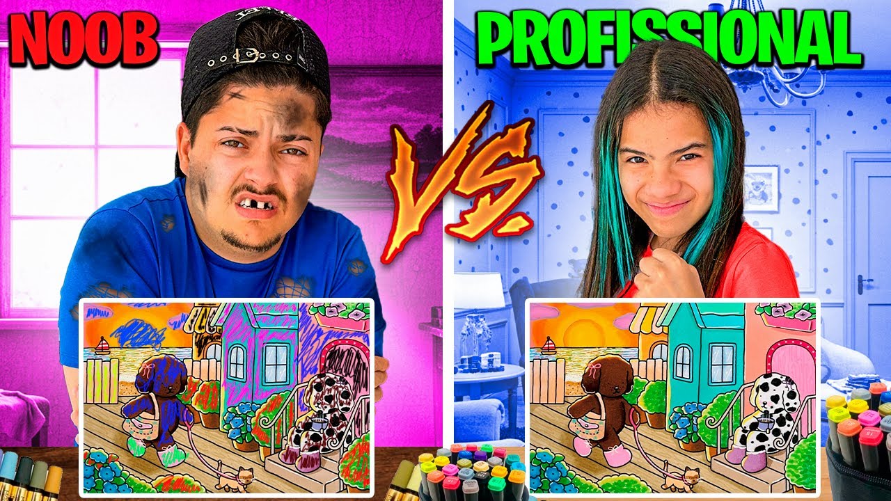 BOBBIE GOODS PROFISSIONAL VS AMADOR - Quem Pintar melhor Vence!