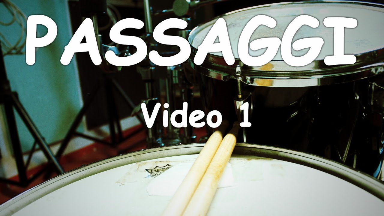 Passaggi ( fills ) Video 1 - Nicchia Ritmica